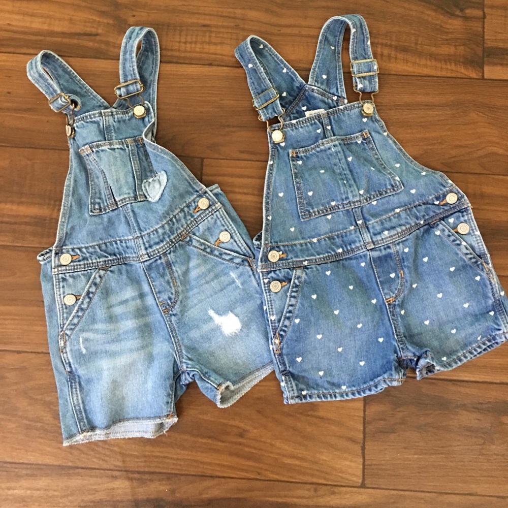 Gap denim  overalls